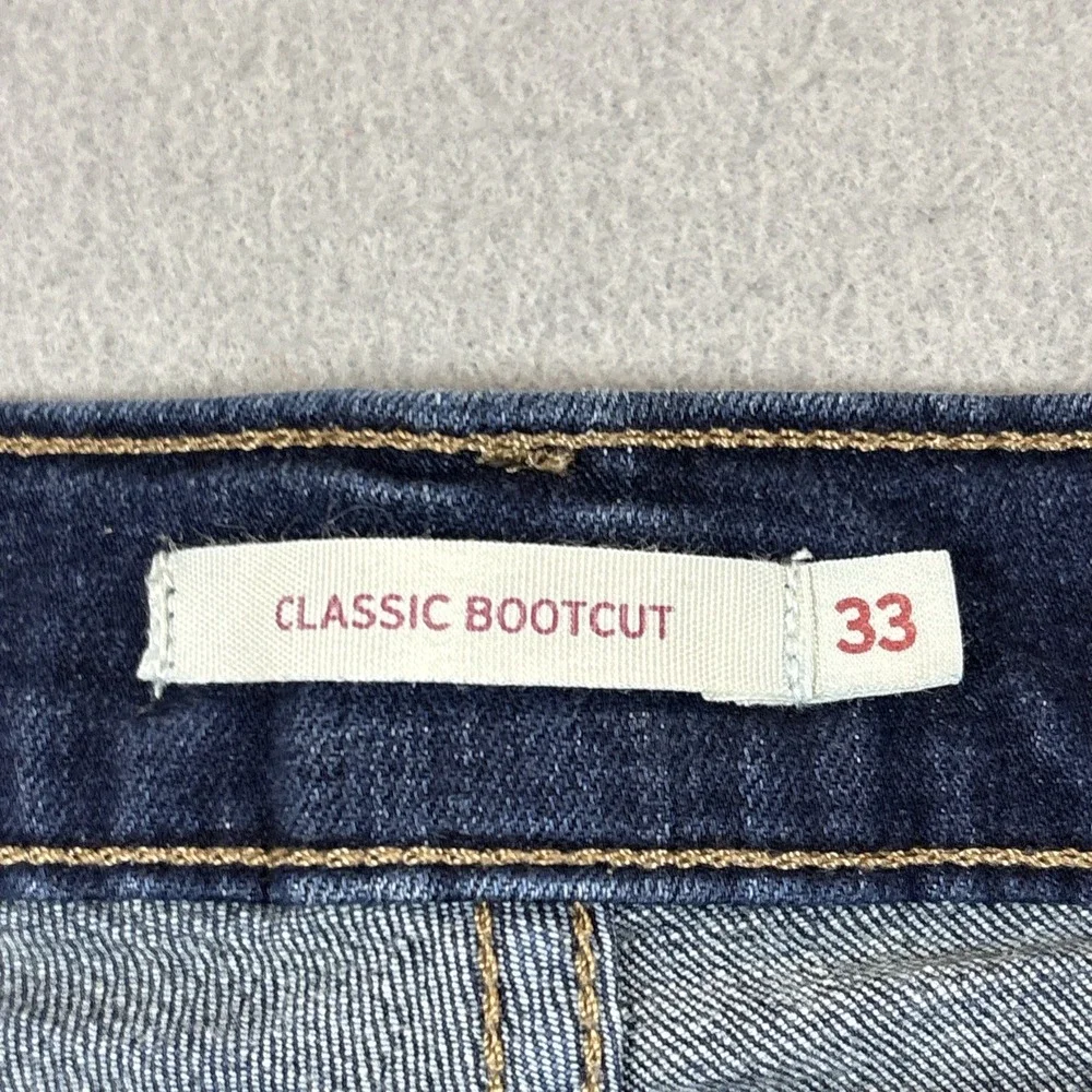 Levi‎ Strauss Signature Jeans Women's 33 Mid Rise Boot Cut Blue